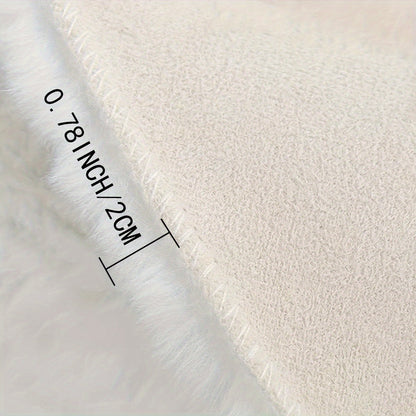 Cloud Comfort Round Bubble Rug – Ultra-Soft Fluffy Circle Carpet, Modern 3D Textured Area Rug for Bedroom & Living Room