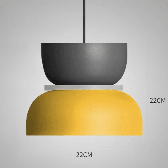 Chico Pastel LED Pendant Lamp – Playful Nordic Colorful Hanging Light with Warm White Glow, 10 Styles for Kitchen & Kids Room
