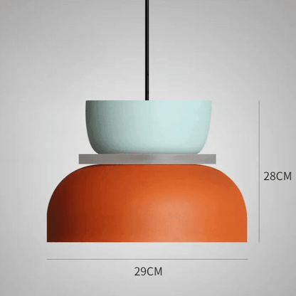 Chico Pastel LED Pendant Lamp – Playful Nordic Colorful Hanging Light with Warm White Glow, 10 Styles for Kitchen & Kids Room