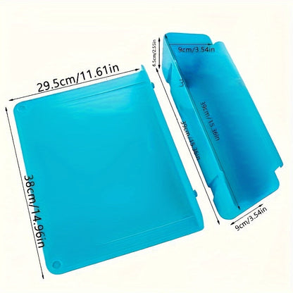 2-in-1 Portable Chopping Board with Built-In Storage Box – Cutting Board & Detachable Food Container for Kitchen, Camping & RV