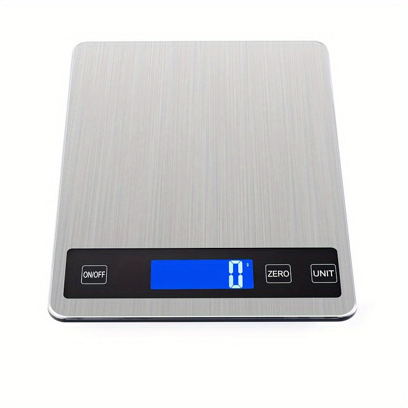 15kg Digital Kitchen Scale – USB Rechargeable Precision Food Scale with 1g Accuracy, Tare & Unit Conversion for Baking & Cooking
