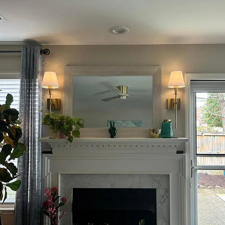 Rechargeable Wireless Wall Lights 2-Pack – Cordless No-Wiring Wall Sconces with 3 Light Colors, Rental-Friendly Easy Install