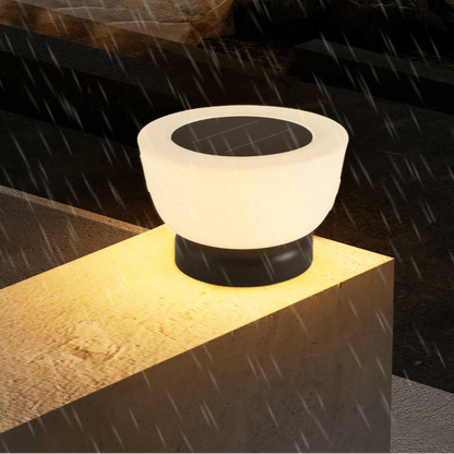 Solar LED Pathway Lamp – Dusk to Dawn 3000K Warm Outdoor Landing Light for Walkways, Garden & Driveway, 30 cm