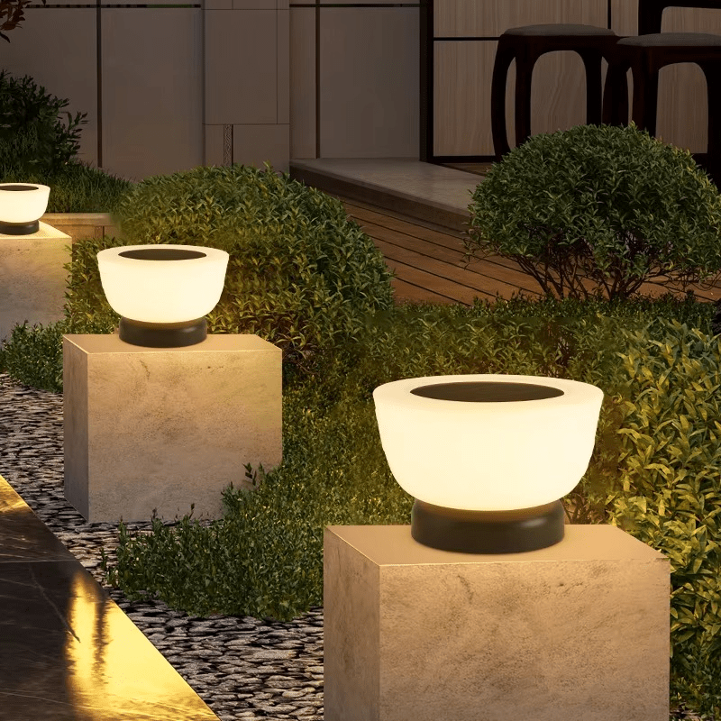 Solar LED Pathway Lamp – Dusk to Dawn 3000K Warm Outdoor Landing Light for Walkways, Garden & Driveway, 30 cm