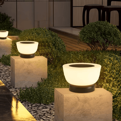 Solar LED Pathway Lamp – Dusk to Dawn 3000K Warm Outdoor Landing Light for Walkways, Garden & Driveway, 30 cm