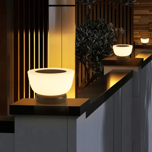 Solar LED Pathway Lamp – Dusk to Dawn 3000K Warm Outdoor Landing Light for Walkways, Garden & Driveway, 30 cm