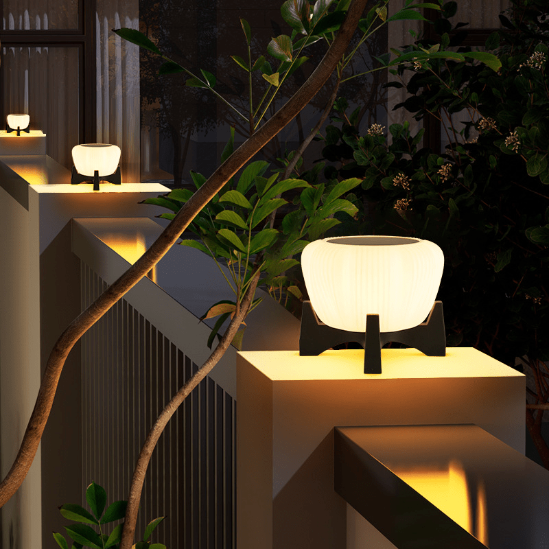 Solar LED Pathway Lamp – Dusk to Dawn 3000K Warm Outdoor Landing Light for Walkways, Garden & Driveway, 30 cm